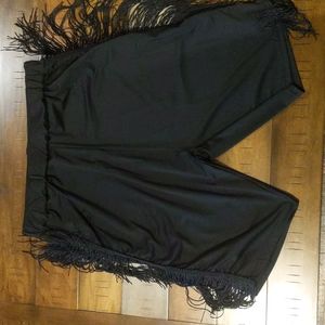 Free with purchase Shein tassel biker shorts